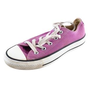 Converse All Star Fashion Sneakers Pink Fabric‎ Women 6 Medium